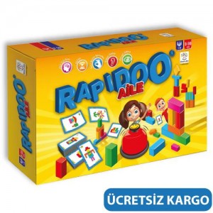 Yükselen Zeka Rapidoo Aile 3+ Yaş (Dikkat Geliştiren Zeka Oyunu)
